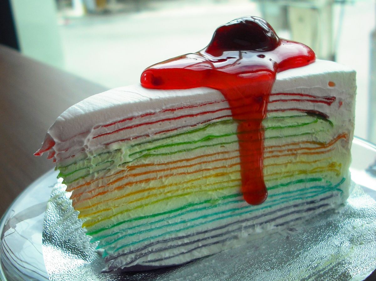 【另類甜點】色彩繽紛的彩虹蛋糕｜大紀元時報 香港｜獨立敢言的良心媒體