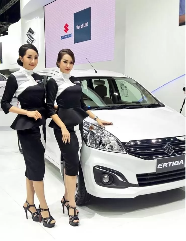 雖然如此,車模還是很有看頭。(摘自泰國網站)