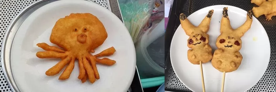 看到這樣可愛的「油炸鬼」，捨得吃下去嗎？