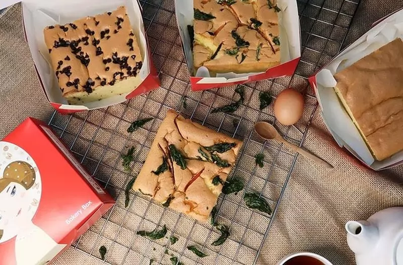 這裡的古意蛋糕,也很熱銷。