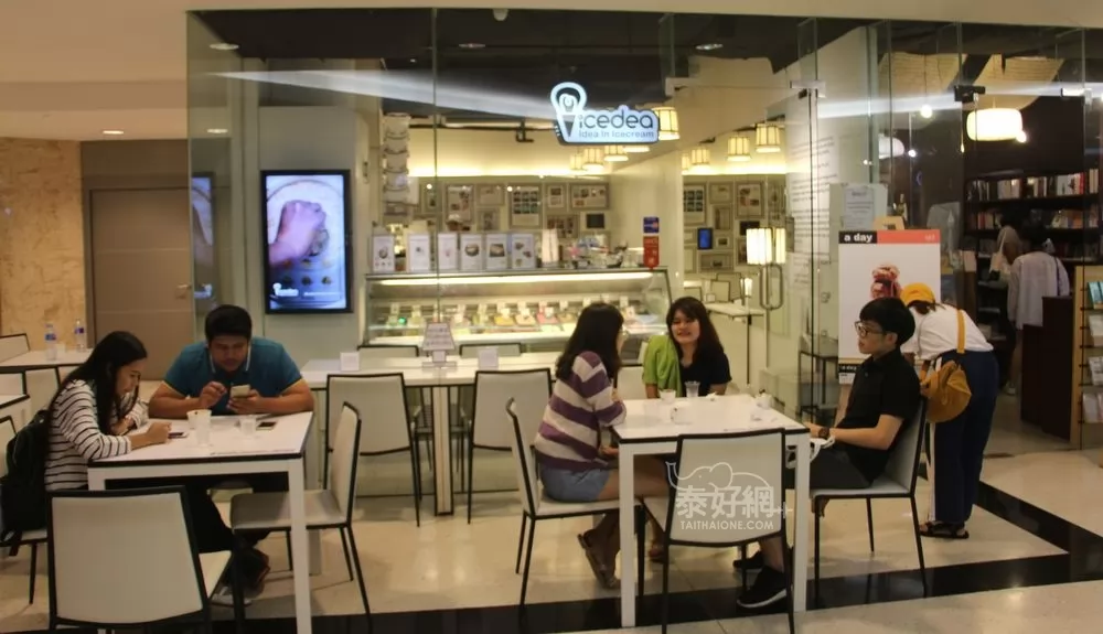 IceDEA隱身在曼谷藝術文化中心的4F。