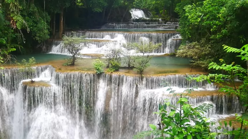 天堂瀑布第4層。