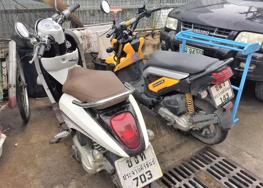 泰客第1次租的小白O托拜。