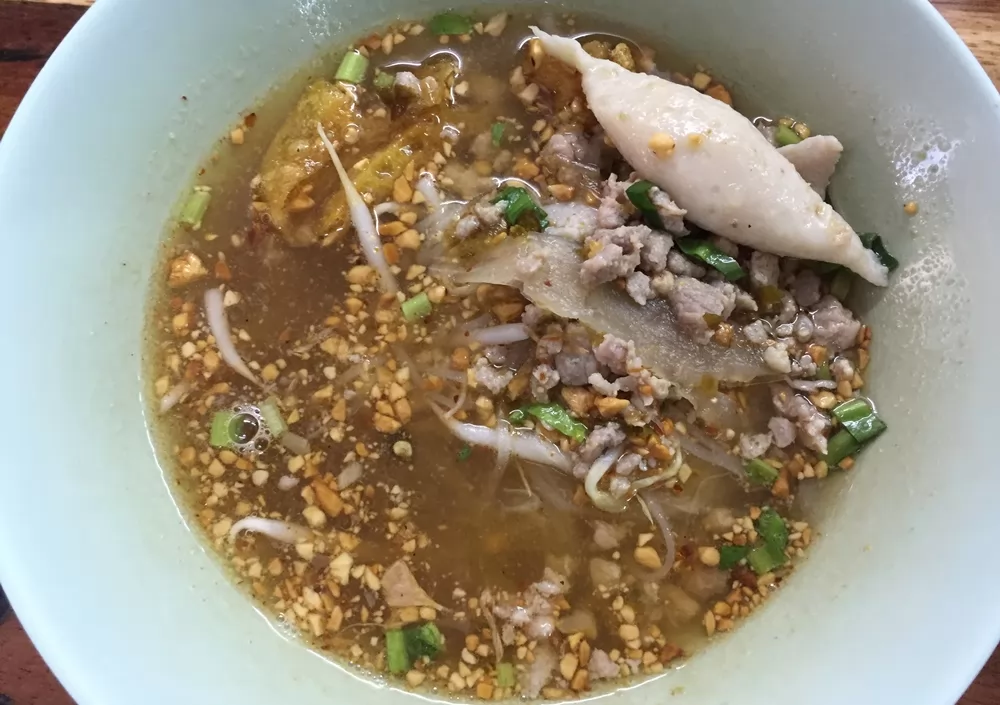 Tom Yang口味的細粿條。