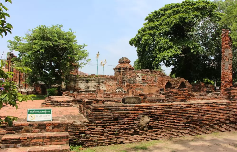 泰國大城瑪哈泰寺「樹中佛」泰國奇景
