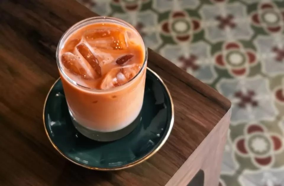 冰泰奶1杯110銖。