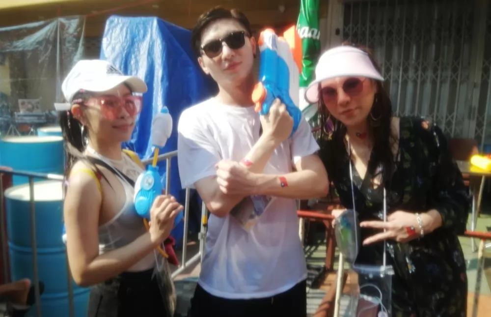 來自台北的朋友,繪出國旗!