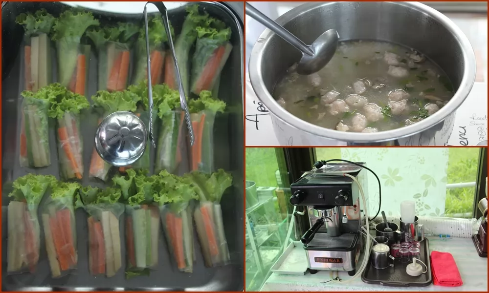 早餐簡單,卻吃得很有營養。