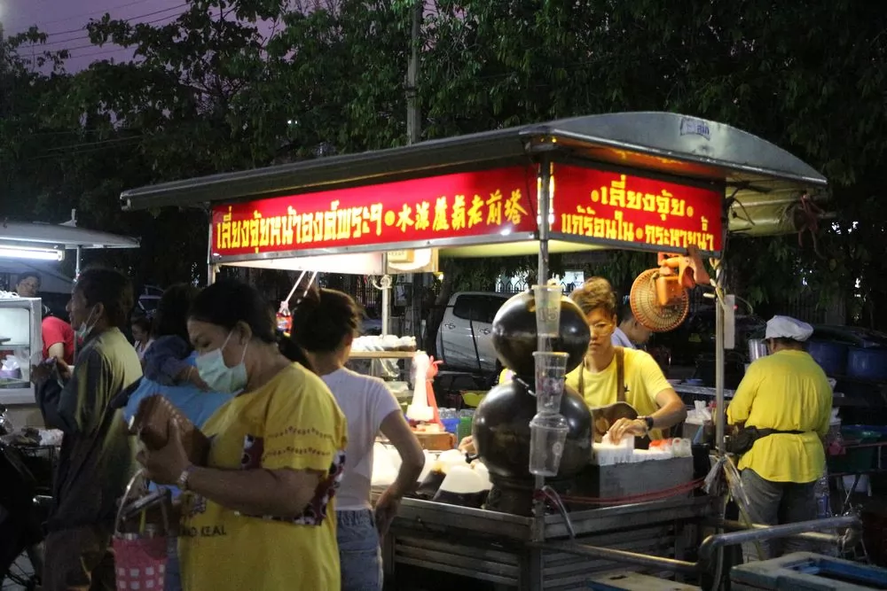 清涼解渴的涼茶,很受歡迎。