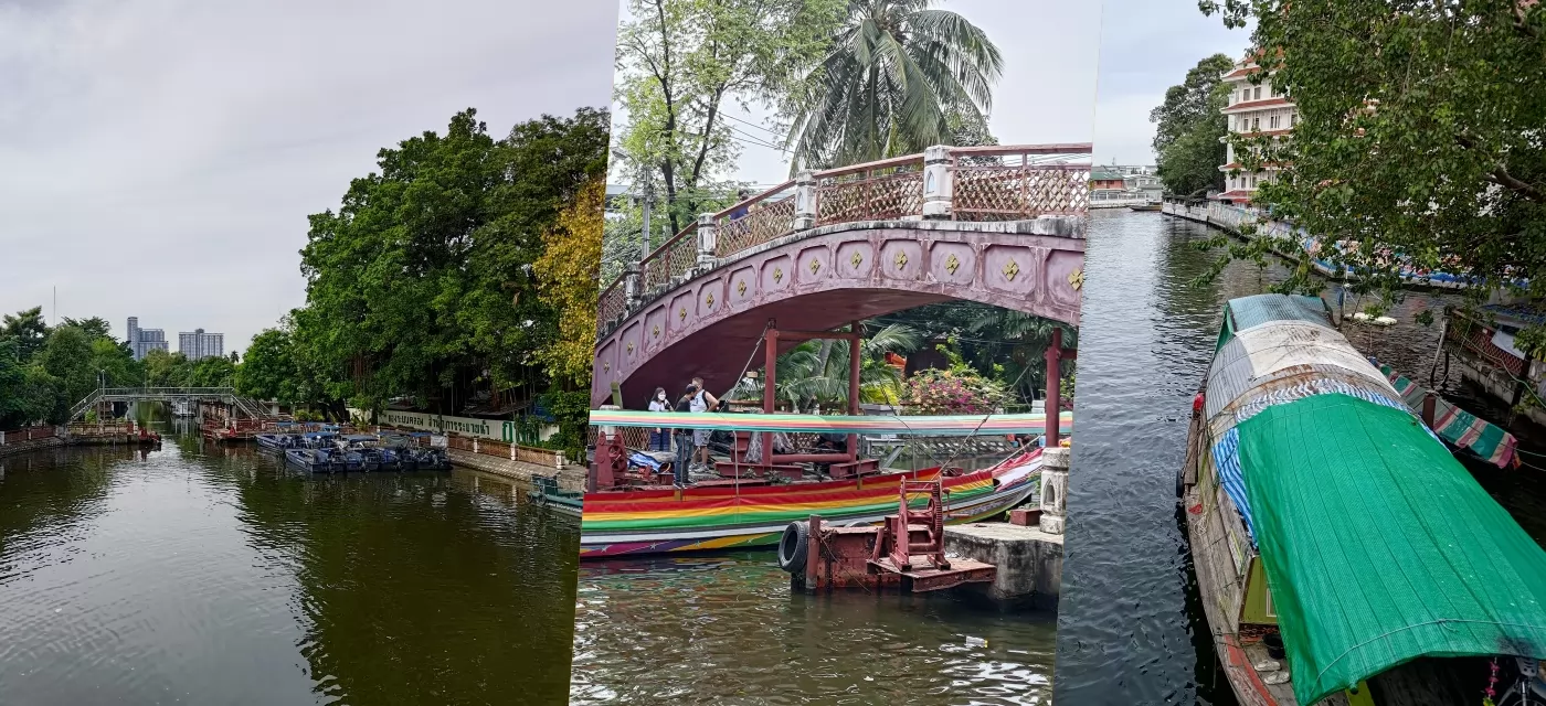 水門寺三面是運河。